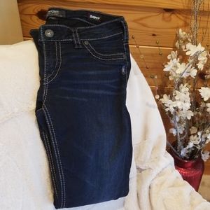 Silver,Suki Mid super Skinny Jeans